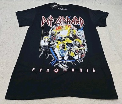 Def Leppard Pyromania Graphic T-Shirt NwT SZ 2XL (X) | eBay