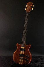 Custom Alembic Brown Ash 4Strings Electric Bass Guitar Neck Through Body