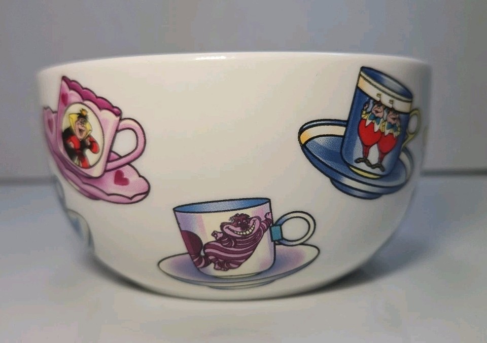 NEW Disney's ALICE TEA FOR ONE Tea Cup Only. Bottom Portion Of Set ...