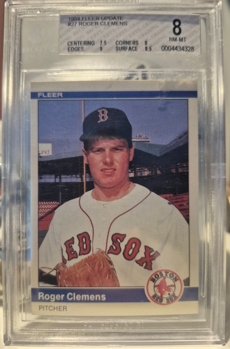 Fleer Roger Clemens Baseball Sports Trading Card Singles Rookie