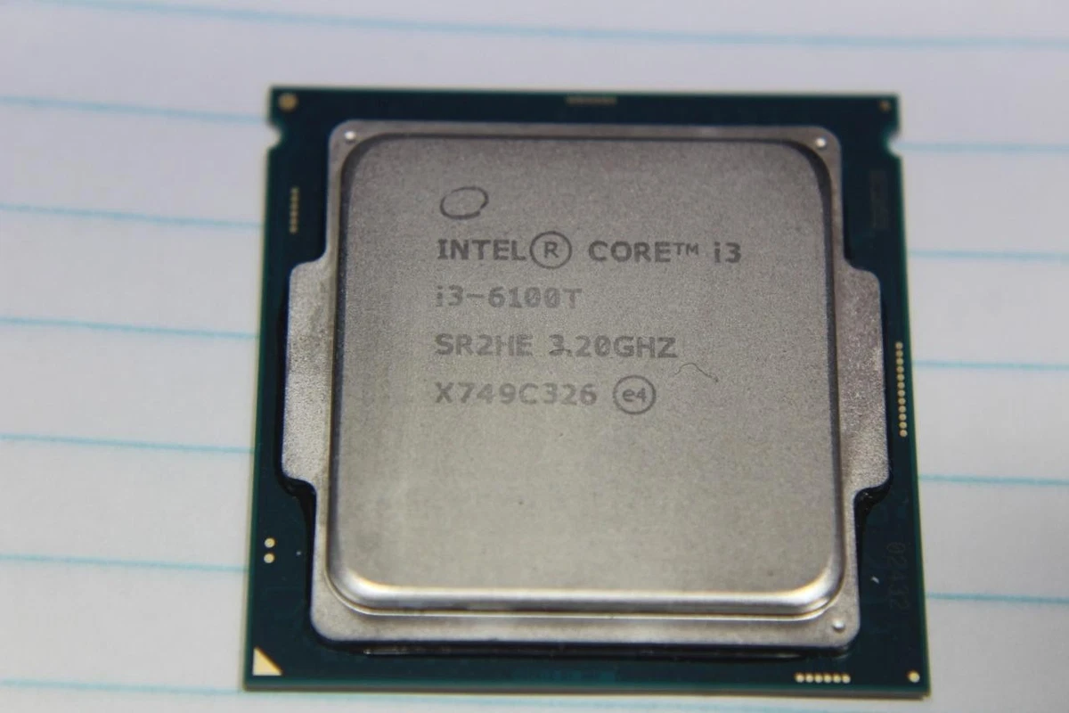 Intel Core i3-6100T Processor Model Computer Processors (CPUs) for