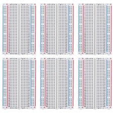 breadboard Set Prototype Board - 6 PCS 400 Pin Solderless Board Kit for Raspb...