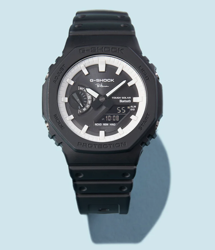 Ron Herman G-Shock GA-B2100 Watch Black White Logo Limited Edition