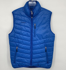 Clique Vest Mens Medium Blue Quilted Insulate...
