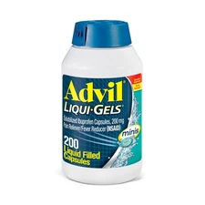 Advil Liqui-Gels minis Pain Reliever*02/2028* and Fever Reducer, Pain Medicine