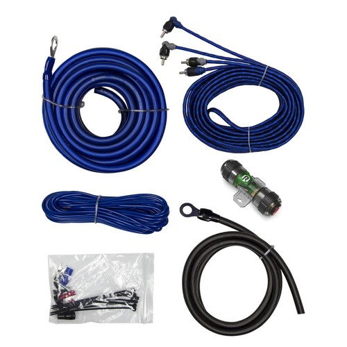 Metra Electronics/Heise R4A8 - 360W 8 Awg Amp Kit With Rca Cable - Mid Series