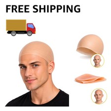 High Stretch Fake Skin Bald Cap - Ideal for Halloween Parties and Cosplay Events