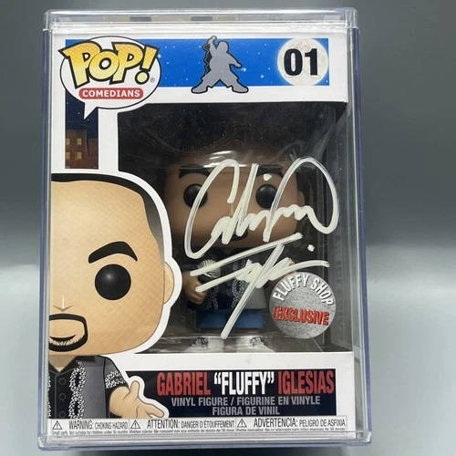 Funko Pop! Gabriel Iglesias 01 (Signed by Gabriel Iglesias) In Protector