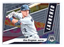 2021 Panini Mosaic Alex Bregman Houston Astros Launched #L4