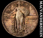 1927-S Silver Standing Liberty Quarter - Scarce  Very Fine  Semi-key  #M7456