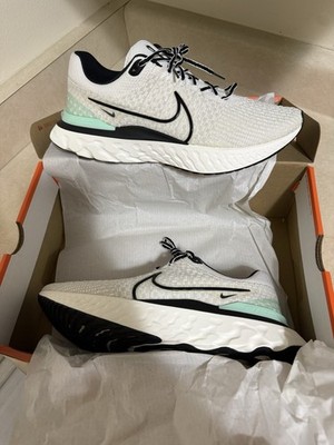 Nike React Infinity Run FK 3 Size 10   Brand New  Phantom/Black/Light Bone/Sail