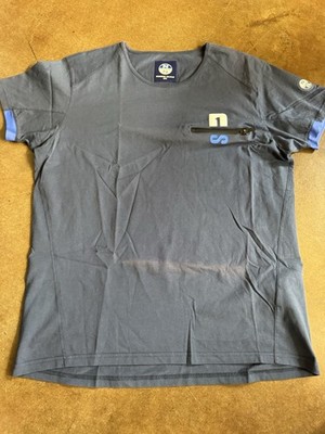 North Sails Men's Navy Blue Crewneck Single Pocket Graphic T Shirt Size XXL 2X