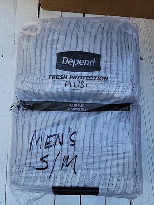 Depend For Men S/M Fresh Protection Adult Underwear 46 Ct Ultimate Absorbency