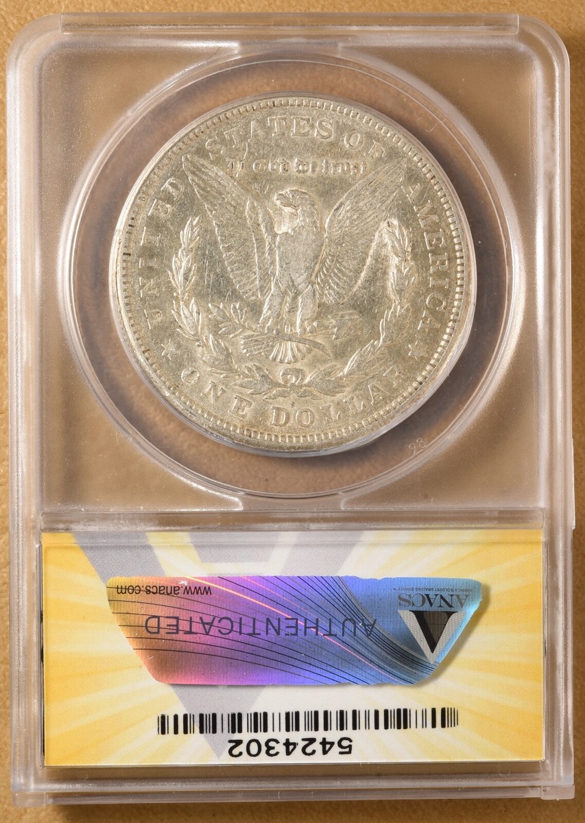 ううう様 1921 S Morgan Silver Dollar VAM-1B6b 'Thornhead' ANACS EF 45