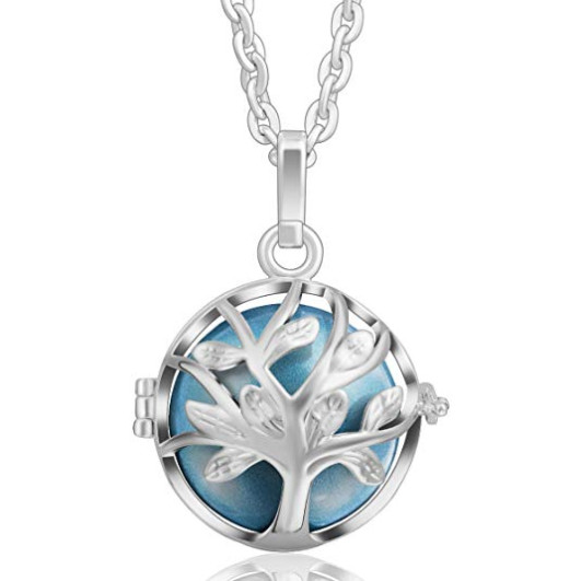 Collier femme enceinte pendentif bola musical arbre de vie pour le quotidien
