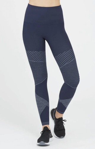 Seamless Moto Leggings INDIGO SKY Size 