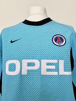 Paris Saint-Germain Late 90s Early 2000s GK Nike PSG Opel Paris Saint-Germain Late 90s Early 2000s GK Nike PSG Opel