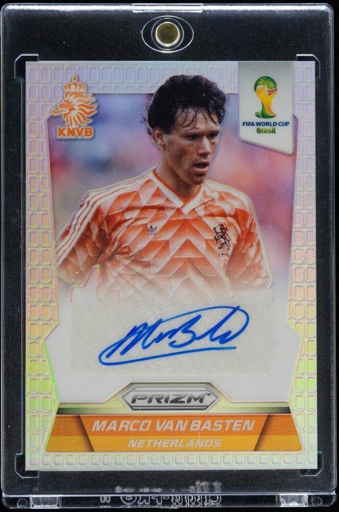 2014 Panini Prizm World Cup Signatures Marco Van Basten #S-MVB Auto /25 SP