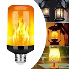 1PC LED Flicker Flame Lamp Bulb Burning Fire Effect Simulated Bulb Light Decor