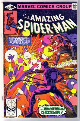 AMAZING SPIDERMAN #203 The Sensational Dazzler! Marvel Comic Book