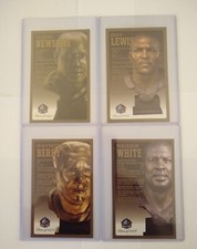 Ray Lewis Pro Football Hall of Fame Bronze Bust Postcard - Unsigned