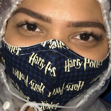 Mask up HARRY POTTER Washable Mask-Nose Wire, Adjustable Earloop,Filter Pocket