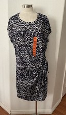 Nicole Miller Original Dress with Knot Women's Size XXL