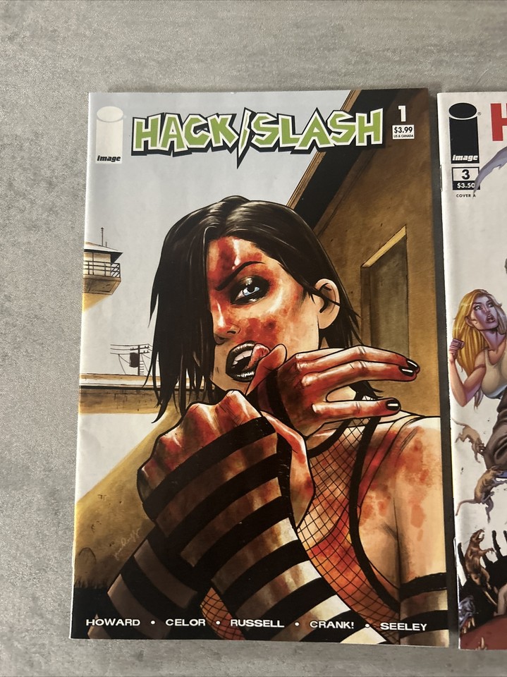 IMAGE COMICS HACK/SLASH 1 C & 3 A VARIANT COVERS Lot eBay