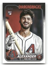 2024 Topps Update Series - Rookie Debut #US265 Blaze Alexander (RC)