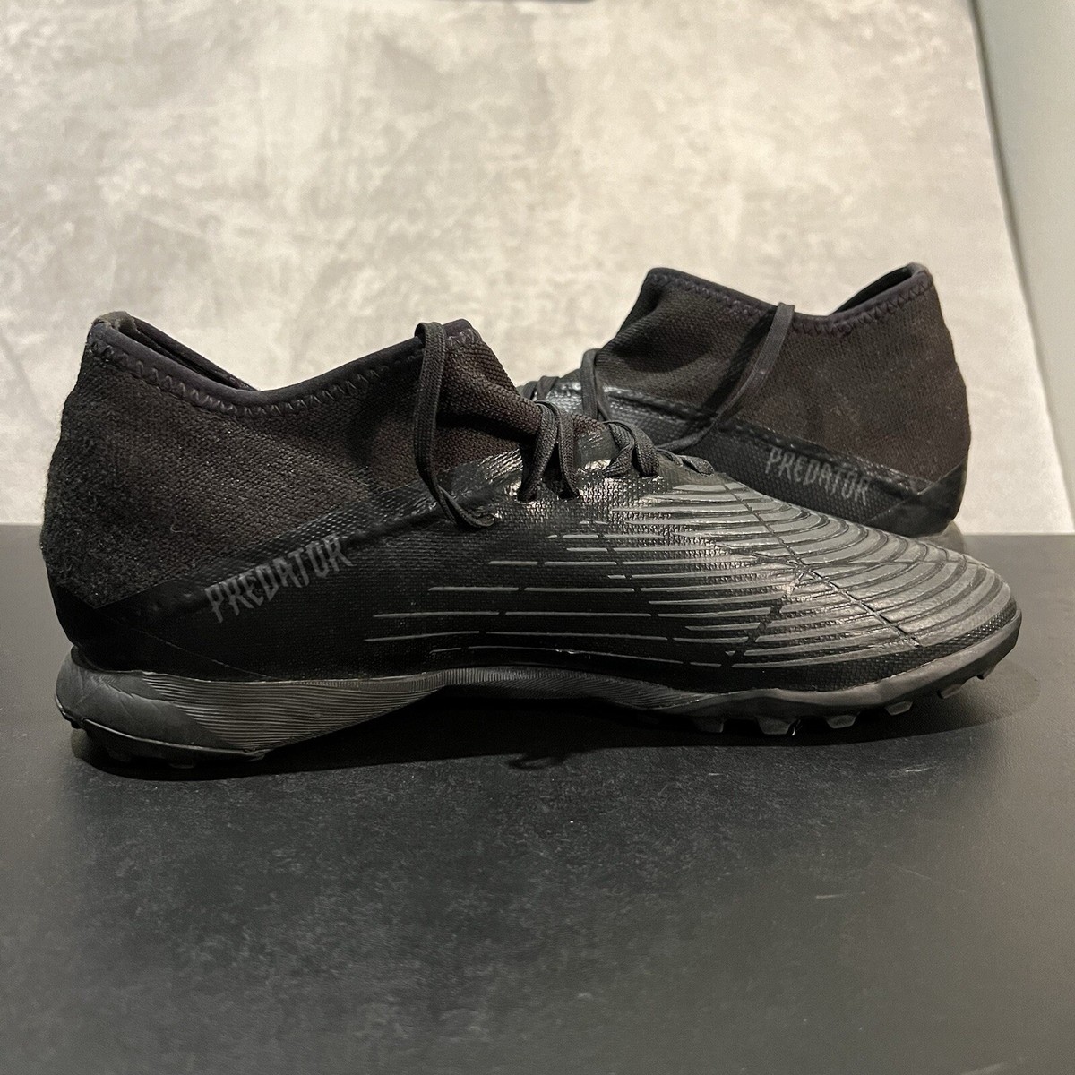 Adidas Predator Edge.3 TF Men's 11 Black GX2628 Turf Soccer