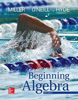 Beginning Algebra - Hardcover By Miller, Julie - GOOD