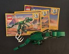 LEGO Creator 3in1 31058 Mighty Dinosaurs 174 Pieces USED Complete — photo 2