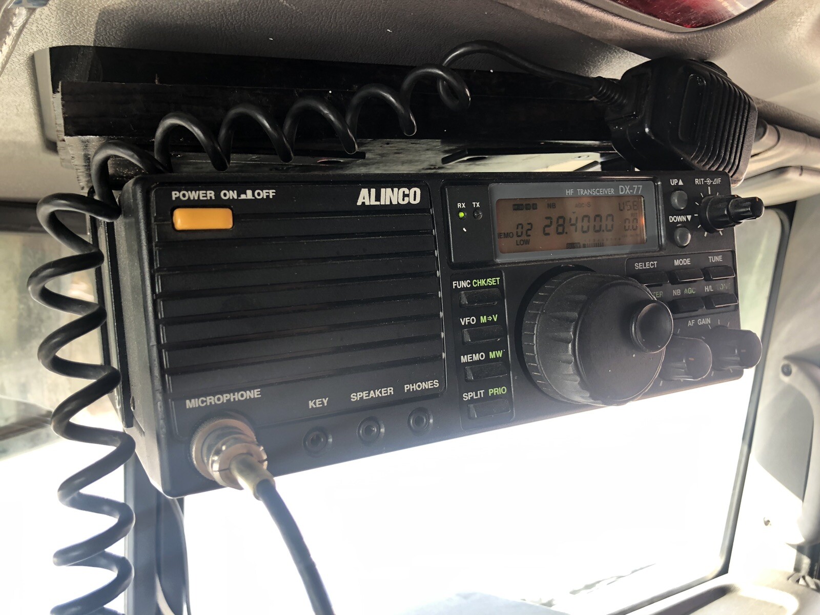 Alinco DX77 HF Transceiver, 6 Meter Transverter, Signalink USB Ham