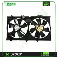 Radiator Condenser Cooling Fan Assembly For 2003 2004-2007 Mitsubishi Lancer