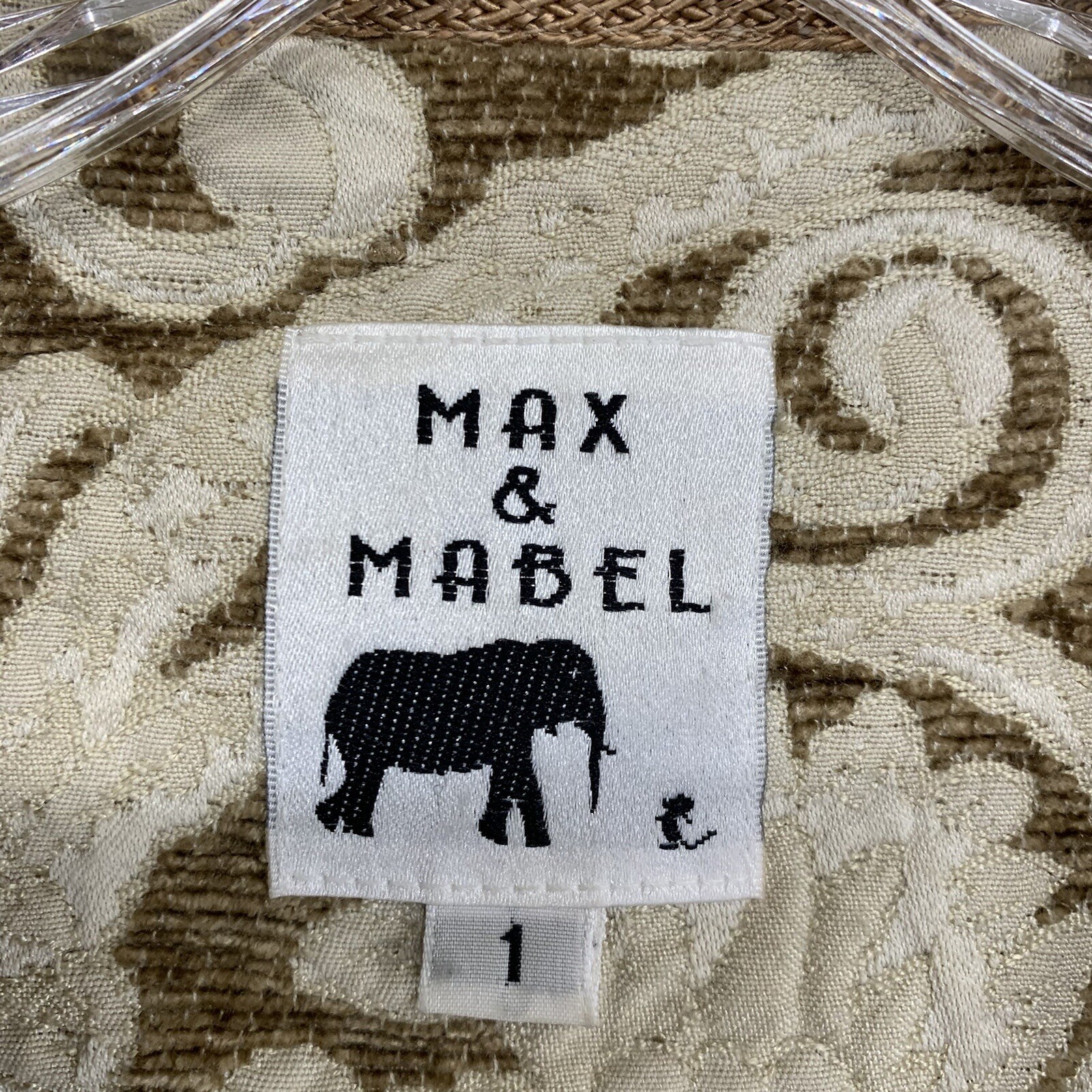 Vintage Patchwork Jacket Max & Mabel Texture Crea… - image 10