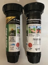 (2-PACK) RAIN BIRD ADJUSTABLE POP-UP SPRAY HEAD 2.25" BLACK 1804AP4PRS