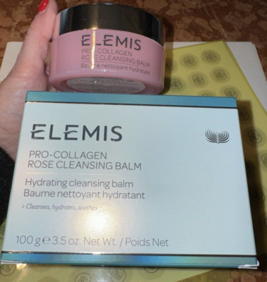Elemis Pro-Collagen Rose Cleansing Balm 3.5 Oz / 100 g NIB, RTL $120