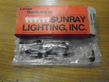 BOX OF 13  NEW GE 120PSB TELEPHONE SLIDE BASE SUNRAY INCANDESCENT LAMPS