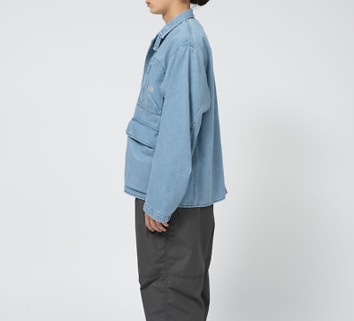 ASK availability First)NORTH FACE purple label Denim Stroll Field