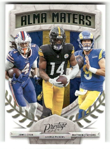 2024 Panini Prestige George Pickens James Cook Matthew Stafford #21