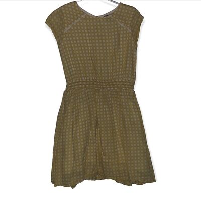 Creamie Kid's Yellow & White Gingham Plaid Dress