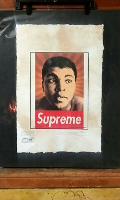 Muhammad Ali, Supreme, Limited Edition Print 22'x 15'x Signed