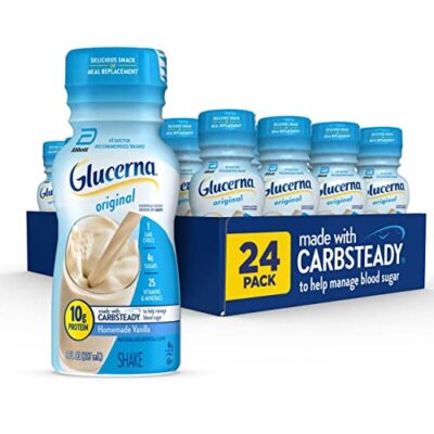 Glucerna Nutritional Shake Diabetic Drink to Support Blood Sugar Management 1...