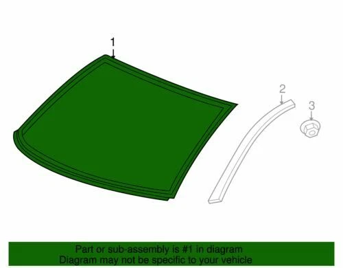 OEM NUEVO Ford Crown Victoria Grand Marquis Marauder Reveal Molding F2MY-5442404-A Foto 2 de 2