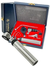 High Quality OPHTHALMOSCOPE / OTOSCOPE Set ENT Surgical Instruments W/two bulb