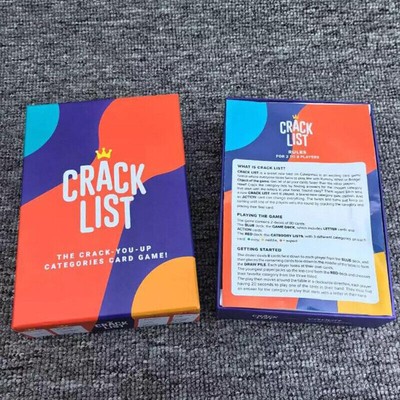 Weihnachten Brettspiele Karten Set Crack Liste Party Weihnachten Familie Freunde