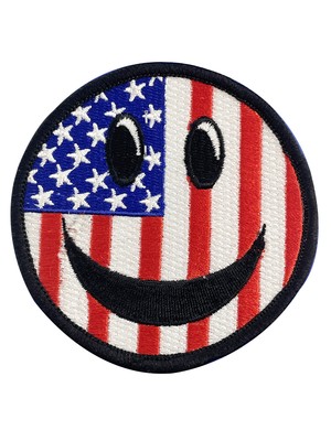 Gravity Threads Assorted Patches - USA Smile Face