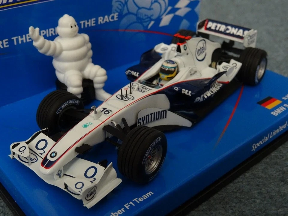 Minichamps BMW Sauber F1.06 #16 Nick Heidfeld Formula 1 F1 Michelin PROMO RARE! - Bild 3 von 4
