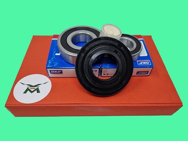 🔴 Skf 2RS 6205 6306 Kugellager Lagersatz Lager Wellendichtung 35X76X10/14 Miele-image