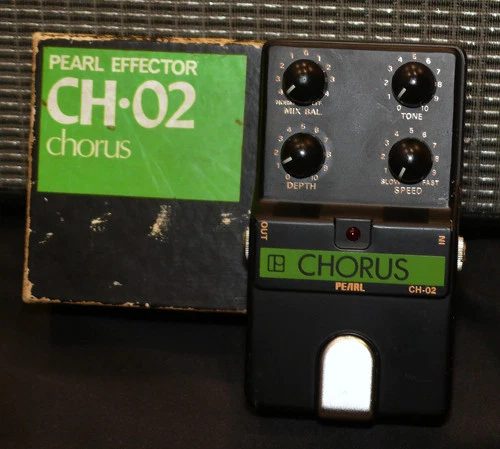 Pearl Japan CH-02 Chorus w originl box & instructions.All analog,MIJ 80s